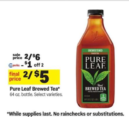 Pure Leaf Brewed Tea