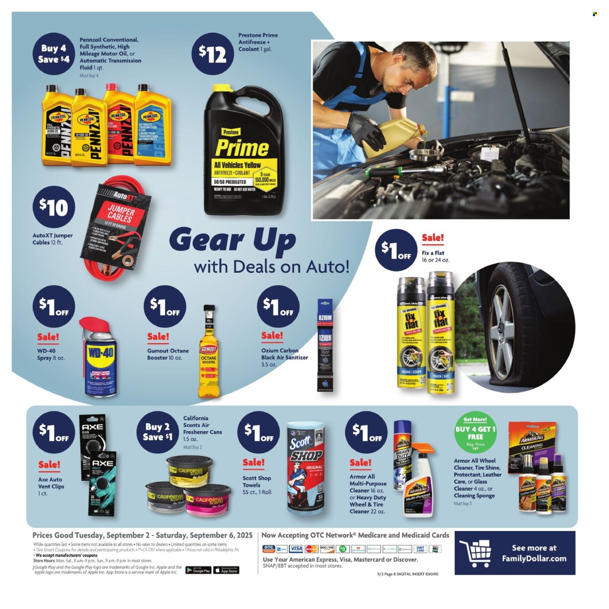 Family Dollar ad - 09/02/2025 - 09/06/2025. Page 10