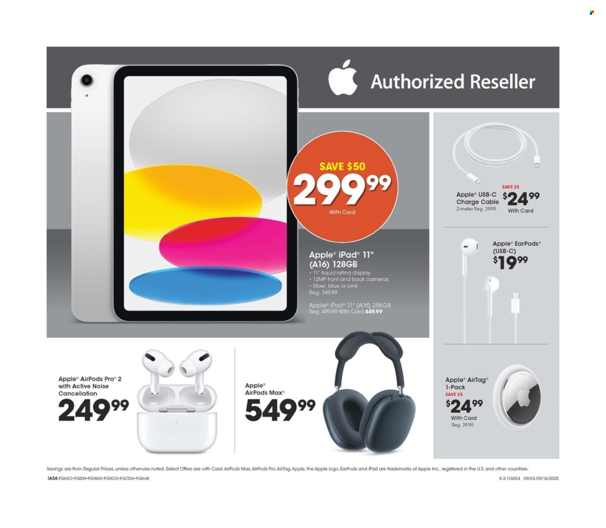 Fred Meyer ad - 09/03/2025 - 09/09/2025. Page 10