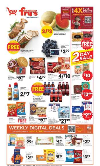 Fry’s Flyer - 09/03/2025 - 09/09/2025.