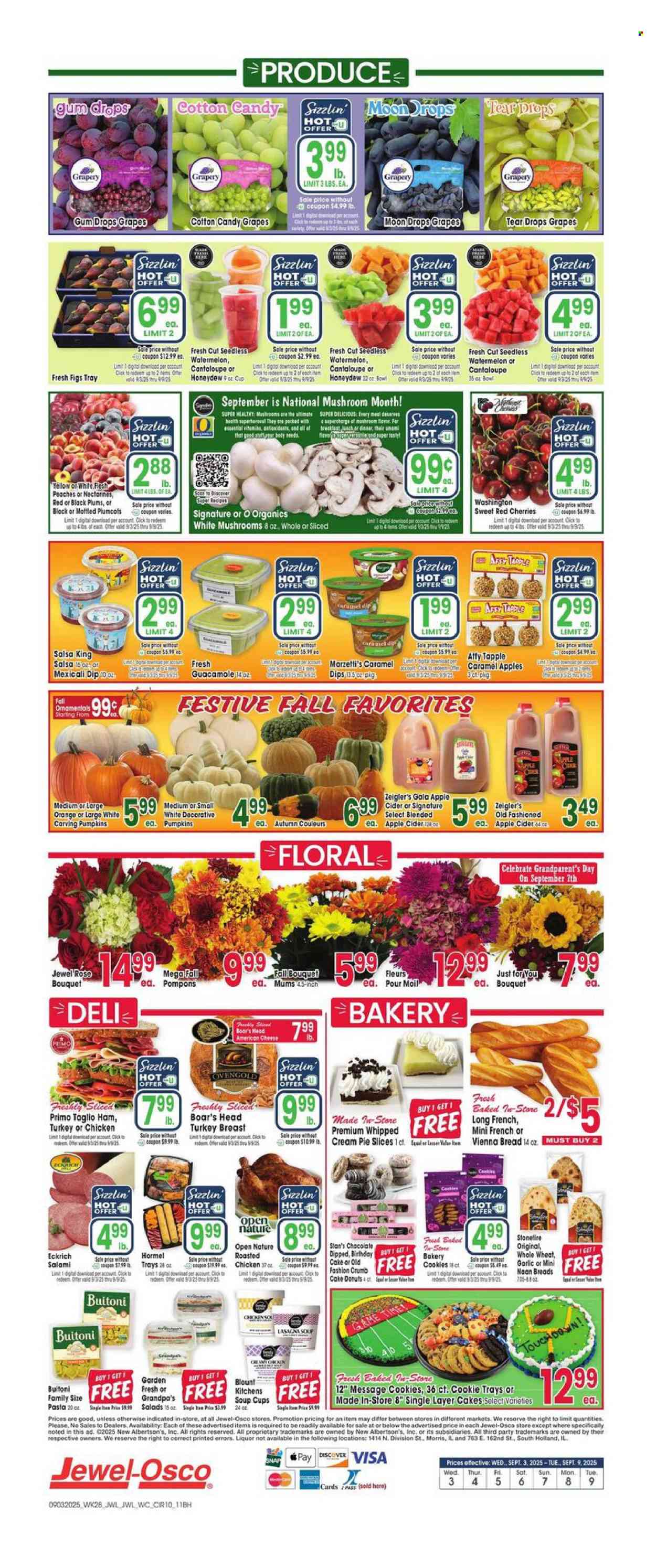 Jewel Osco ad - 09/03/2025 - 09/09/2025. Page 10