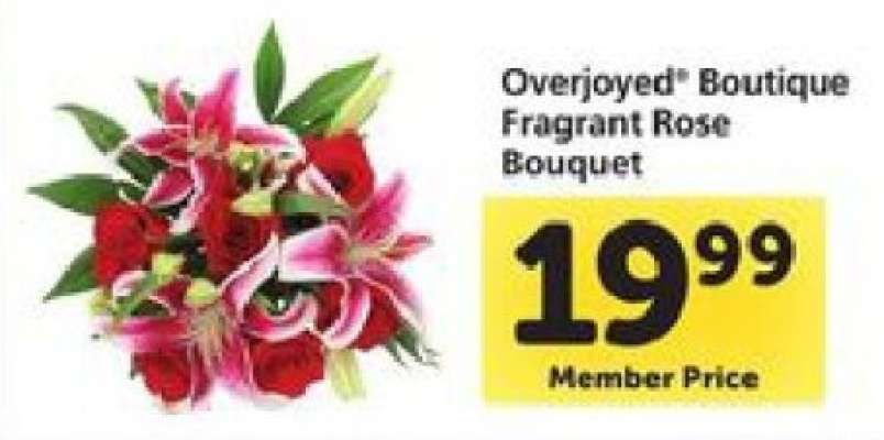 Overjoyed® Boutique Fragrant Rose Bouquet