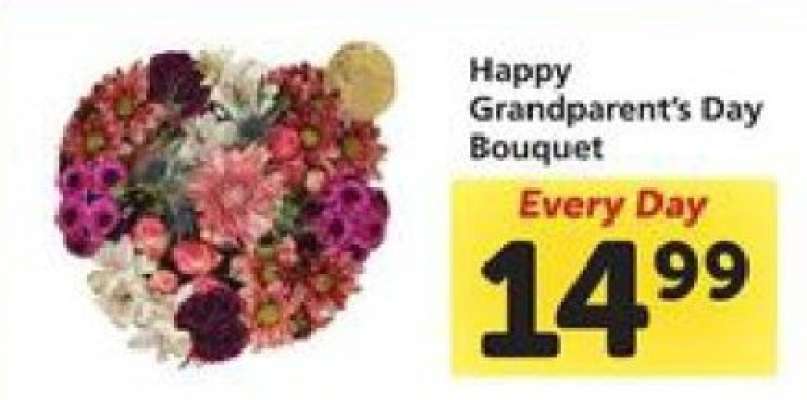 Happy Grandparent's Day Bouquet