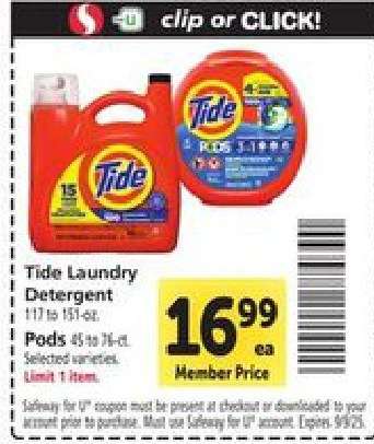 Tide Laundry Detergent