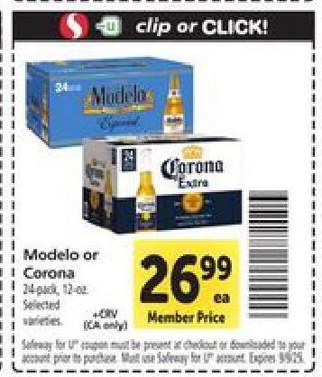 Modelo or Corona