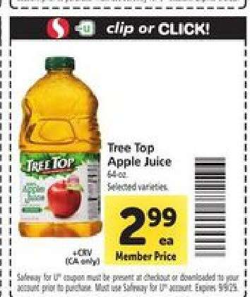 Tree Top Apple Juice