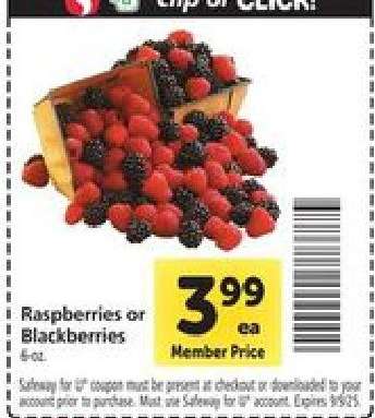 Raspberries or Blackberries