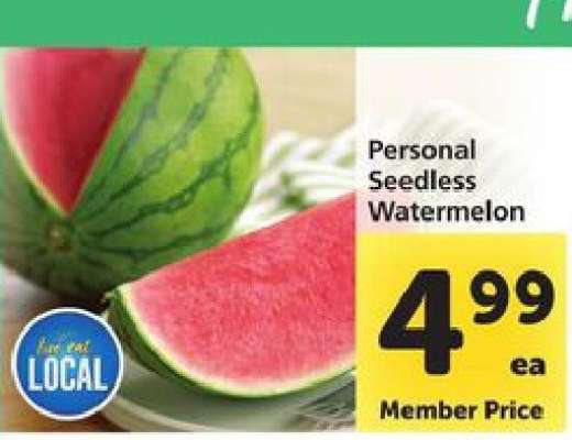 Personal Seedless Watermelon