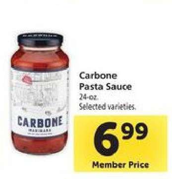 Carbone Pasta Sauce
