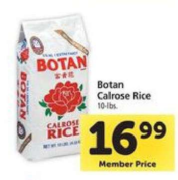 Botan Calrose Rice
