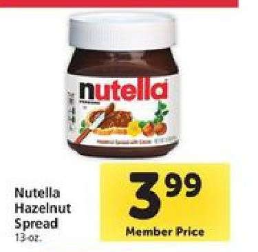Nutella Hazelnut Spread