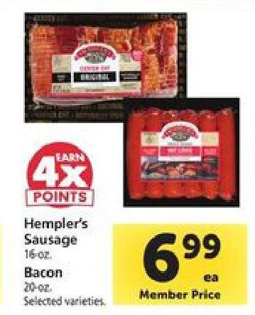 Hempler's Sausage / Bacon