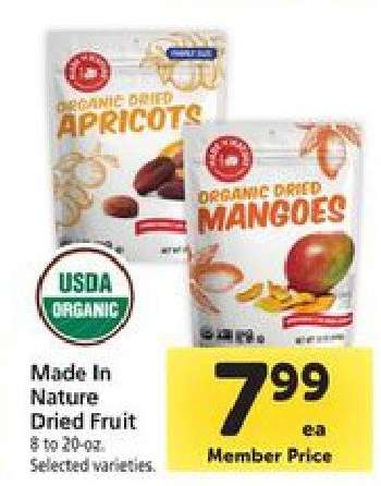 Made In Nature Dried Fruit