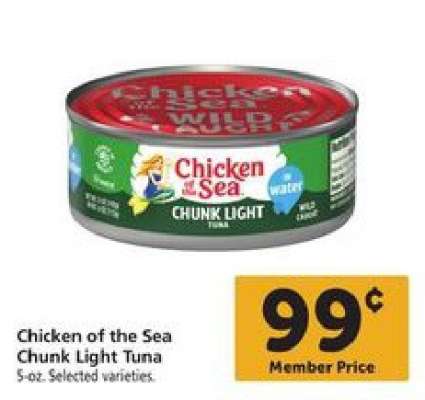 Chicken Of The Sea Chunk Light Tuna