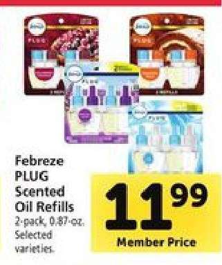 Febreze Plug Scented Oil Refills