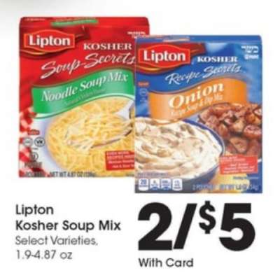 Lipton Kosher Soup Mix