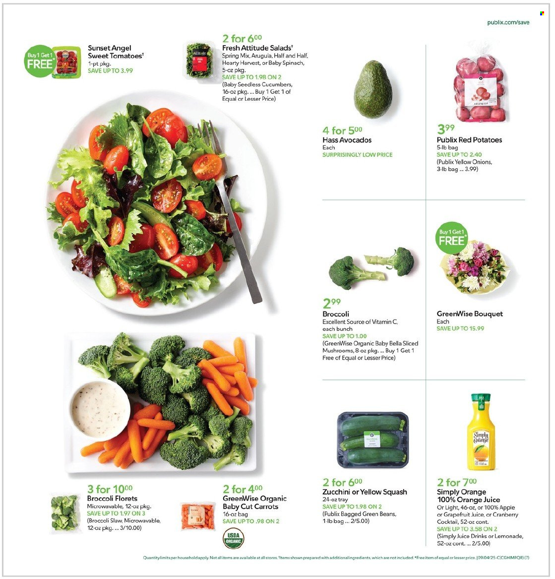 Publix ad - 09/03/2025 - 09/09/2025. Page 7