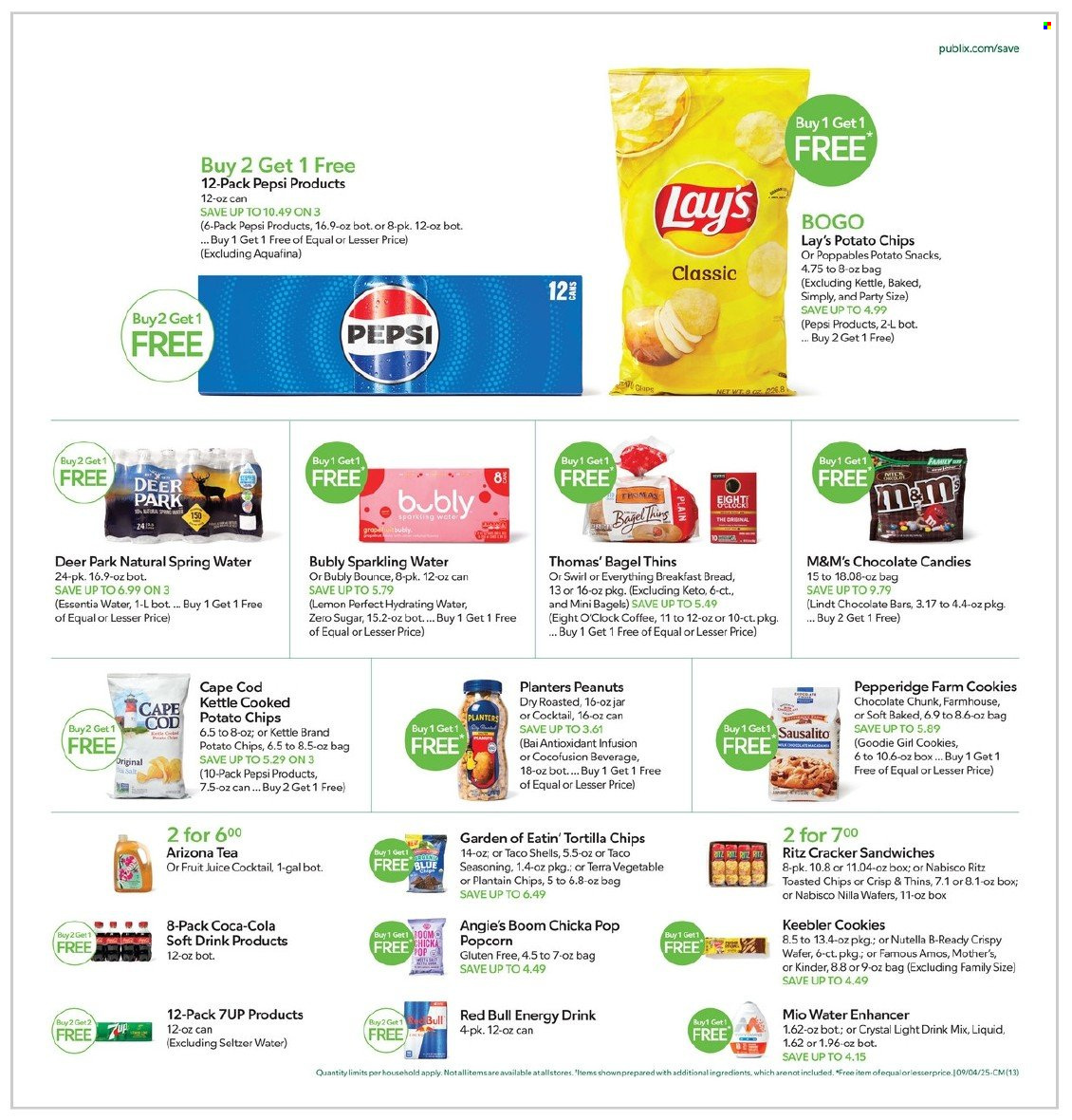 Publix ad - 09/03/2025 - 09/09/2025. Page 13