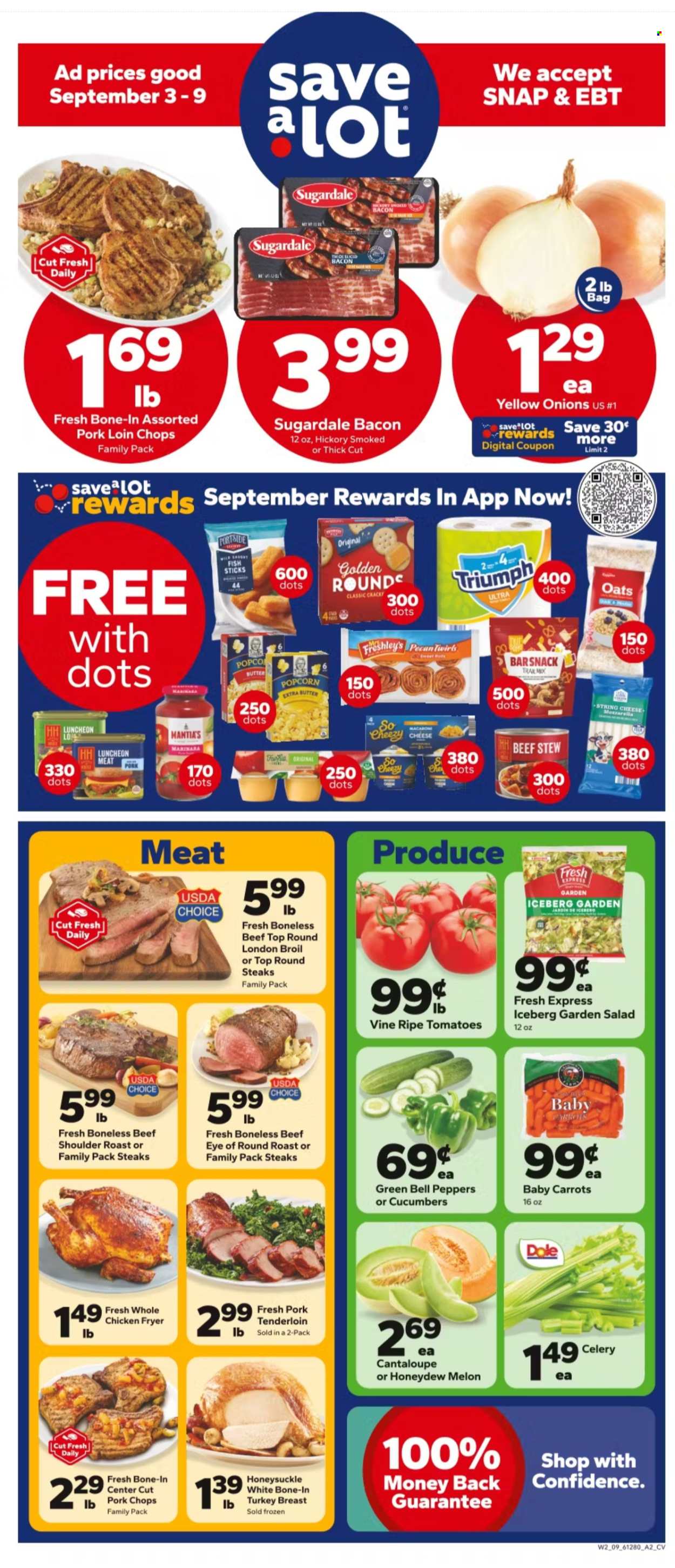 Save a Lot ad - 09/03/2025 - 09/09/2025. Page 1