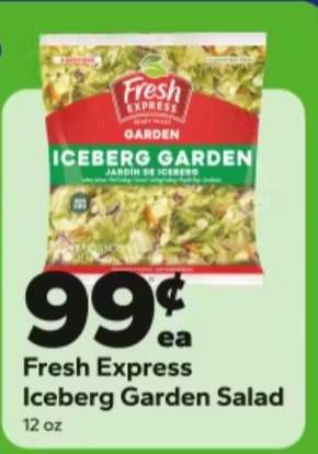Fresh Express Iceberg Garden Salad