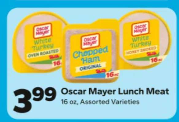 Oscar Mayer Lunch Meat