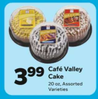 Café Valley Cake