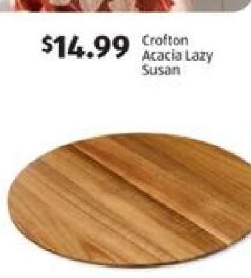 Crofton Acacia Lazy Susan