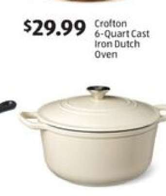 Crofton 6-Quart Cast Iron Dutch Oven