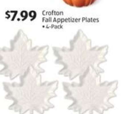 Crofton Fall Appetizer Plates