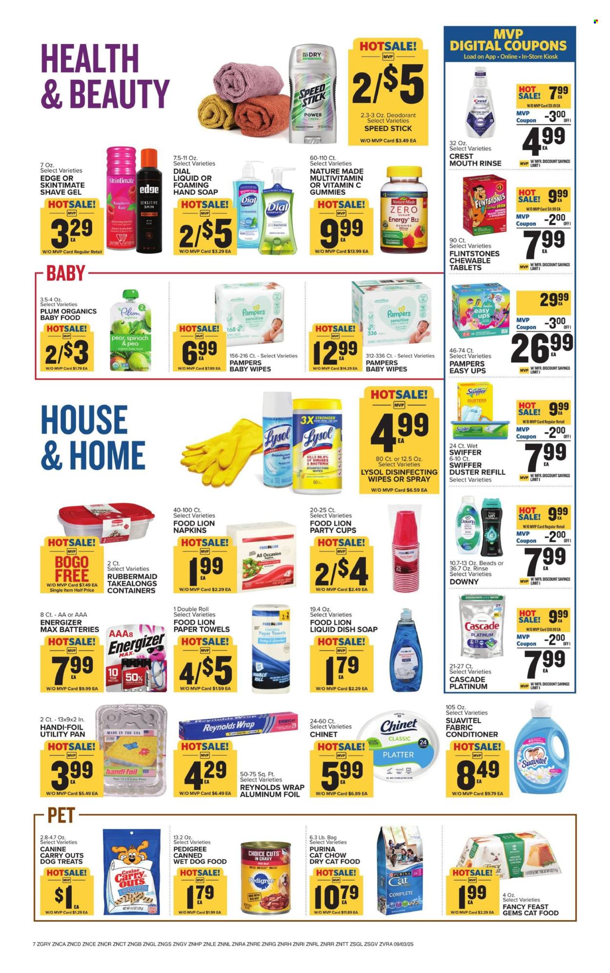 Food Lion ad - 09/03/2025 - 09/09/2025. Page 9