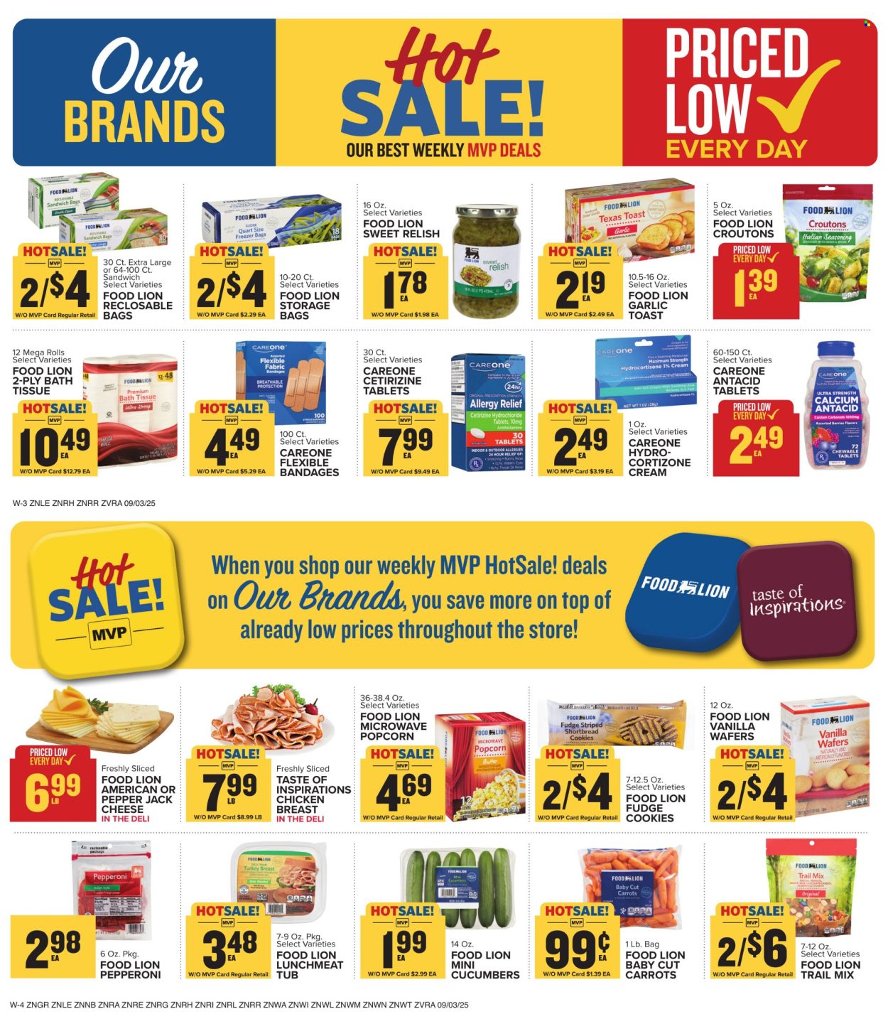 Food Lion ad - 09/03/2025 - 09/09/2025. Page 12