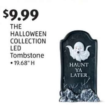 THE HALLOWEEN COLLECTION LED Tombstone