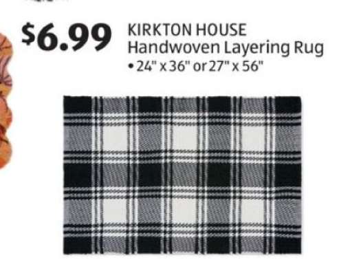 KIRKTON HOUSE Handwoven Layering Rug