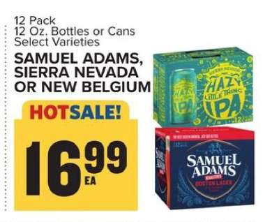 Samuel Adams, Sierra Nevada or New Belgium
