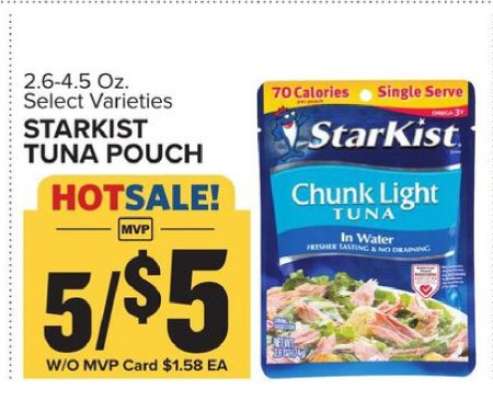 Starkist Tuna Pouch