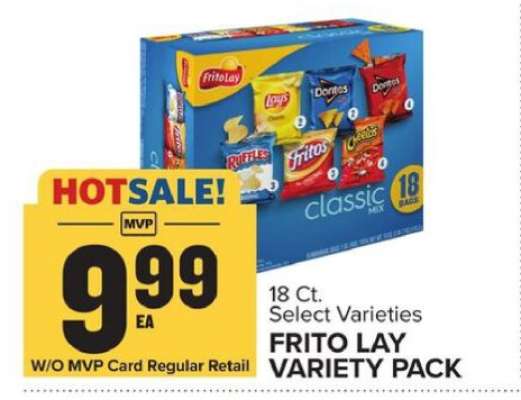 Frito Lay Variety Pack