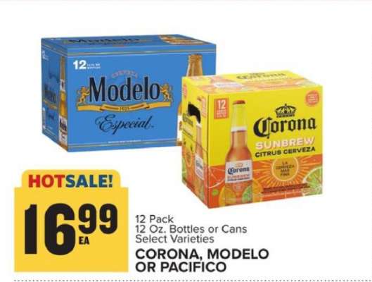 Corona, Modelo or Pacifico