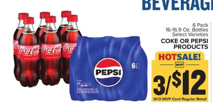 Coke or Pepsi Products