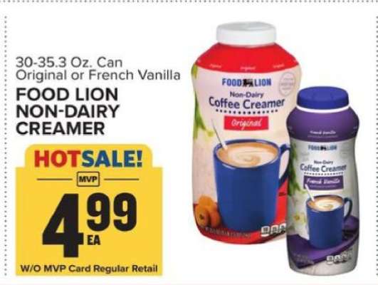FOOD LION NON-DAIRY CREAMER