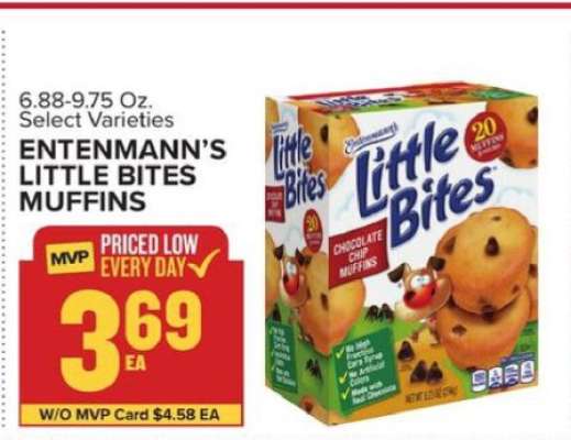 Entenmann's Little Bites Muffins*