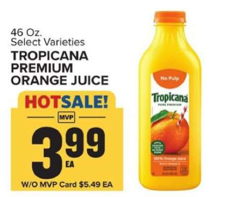 Tropicana Premium Orange Juice