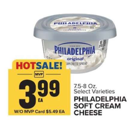 Philadelphia Soft Cream Cheese