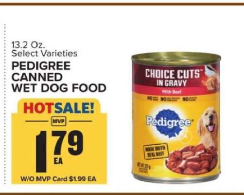 Pedigree Canned Wet Dog Food