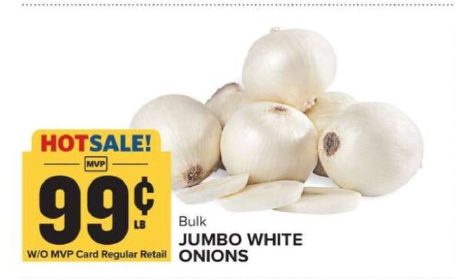 Jumbo White Onions