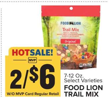 FOOD LION TRAIL MIX