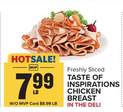 TASTE OF INSPIRATIONS CHICKEN BREAST