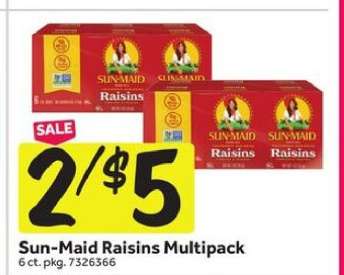 Sun-Maid Raisins Multipack