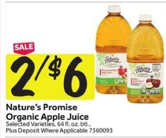 Nature's Promise Organic Apple Juice