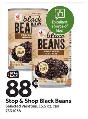 Stop & Shop Black Beans