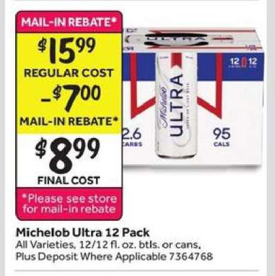 Michelob Ultra 12 Pack